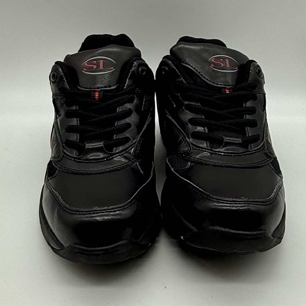 Slipless Shoes Sneakers‎ Women's 6.5 Black 302-02 By SL Shoes - Picture 3 of 10